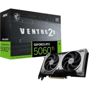 MSI GeForce RTX 5060 Ti 16G Ventus 2X OC Plus Nvidia Graphics Card | 16GB GDDR7 128-bit - Image 1