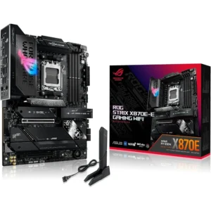 ASUS ROG Strix X870E-E Gaming WiFi Motherboard | ATX AMD AM5 | DDR5 | PCIe 5.0 | WiFi 7 - Image 1
