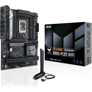 ASUS TUF Gaming B860-PLUS WiFi B860 LGA 1851 ATX Motherboard - Intel Core Ultra Series 2 Ready, AI PC, DDR5, PCIe 5.0, Wi-Fi 7 - Image 1
