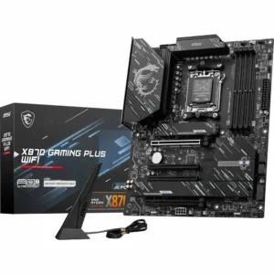MSI PRO X870 GAMING PLUS WIFI ATX Motherboard for AMD AM5 Ryzen 9000/7000, DDR5 8200+, PCIe 5.0, Wi-Fi 7, 5G LAN - Image 1
