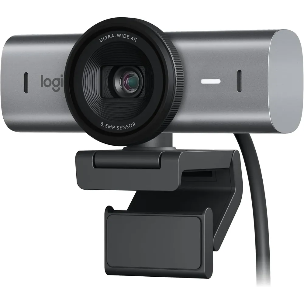 Logitech MX Brio Ultra HD 4K Webcam for Streaming & Collaboration - Graphite